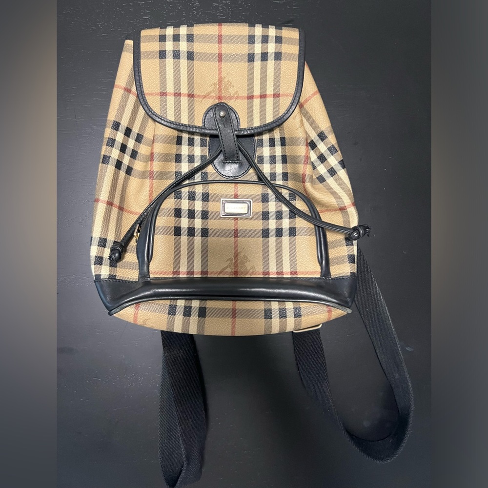 Vintage Burberry backpack